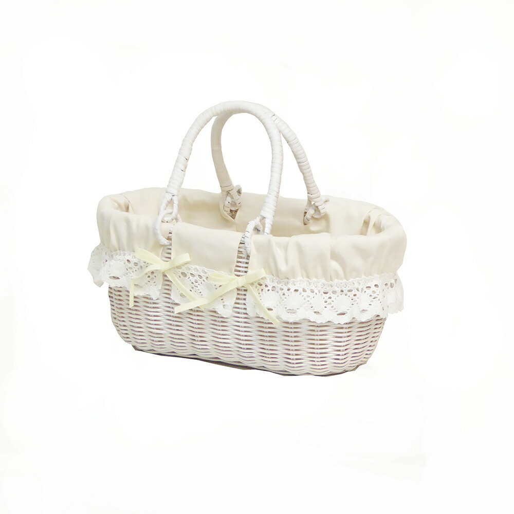 楽天市場】品番 525 ホワイトペイント 籐（ラタン）の収納ボックス