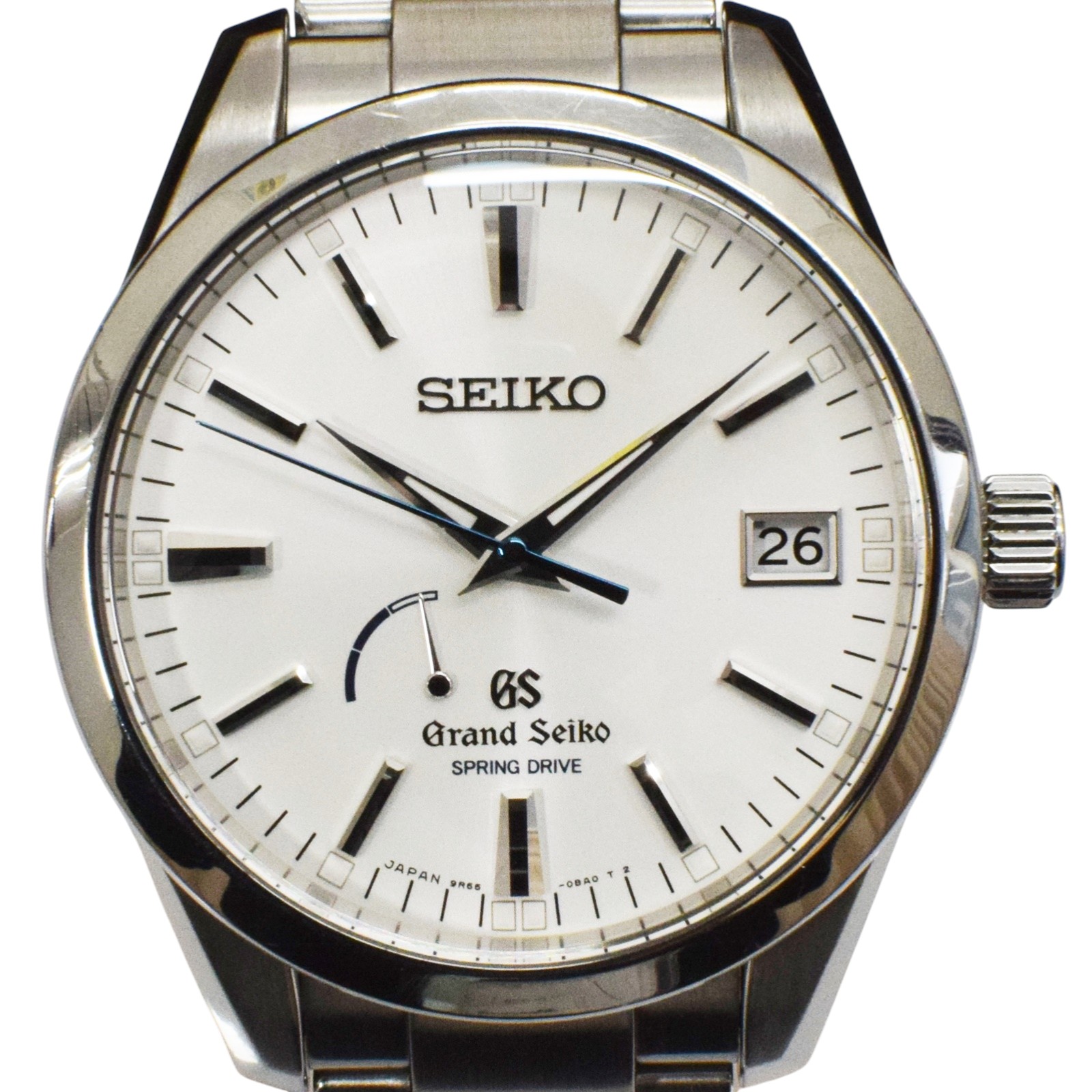 【中古】【Grand SEIKO】グランド セイコー スプリングドライブ 腕時計 9R65-0BM0 自動巻き SS シルバー ホワイト文字盤 本体のみ メンズ USED-B【リサイクルマート店】r262-1200306905800016 189,900円