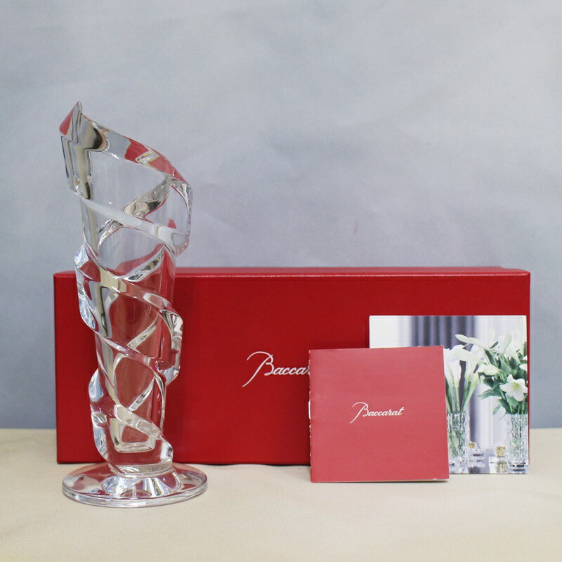楽天市場】Baccarat バカラ 花瓶 オルグ スパイラル フラワー