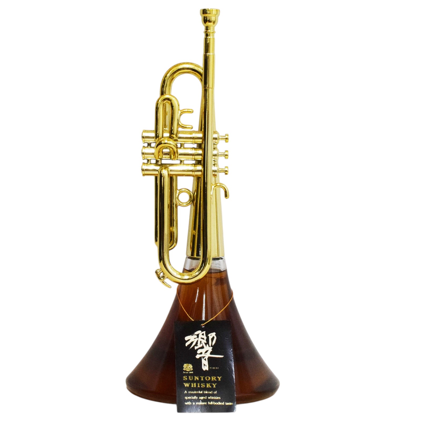 【中古・未開栓】【埼玉県内配送限定】サントリー 響 トランペット 楽器ボトル 500ml 43％ SUNTORY モルト グレーン 国産酒 ジャパニーズ 本体のみ【リサイクルマート＋質 秩父店】r265-1200581905802628｜リサイクルマート ＋ 質 秩父店