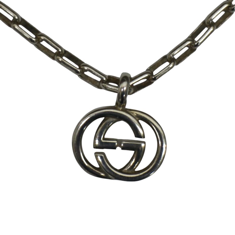 楽天市場】GUCCI(グッチ) ネックレス Gロゴ シルバー(SV925