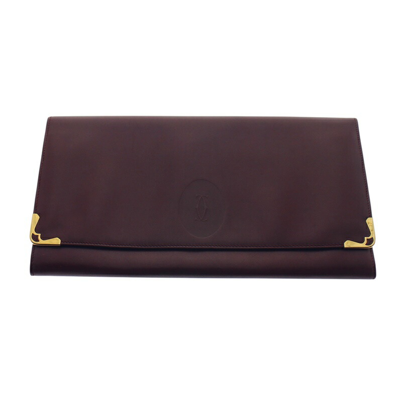 楽天市場】未使用 Cartier カルティエ ドキュメントケース クラッチ