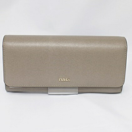 中古 Furla フルラ 長財布 ファスナー かぶせ蓋 ウォレット バビロン ライトグレー ゴールド金具 灰色 Babylon Ps12 0 レディース Used Sa リサイクルマート秩父店 M21 Andapt Com