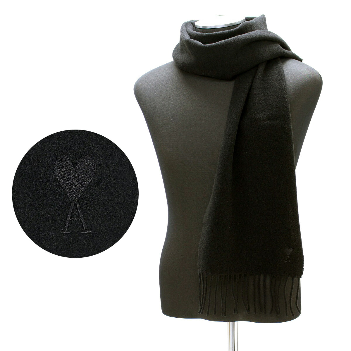 楽天市場】ami paris アミパリス マフラー ADC OVERSIZE SCARF USF422