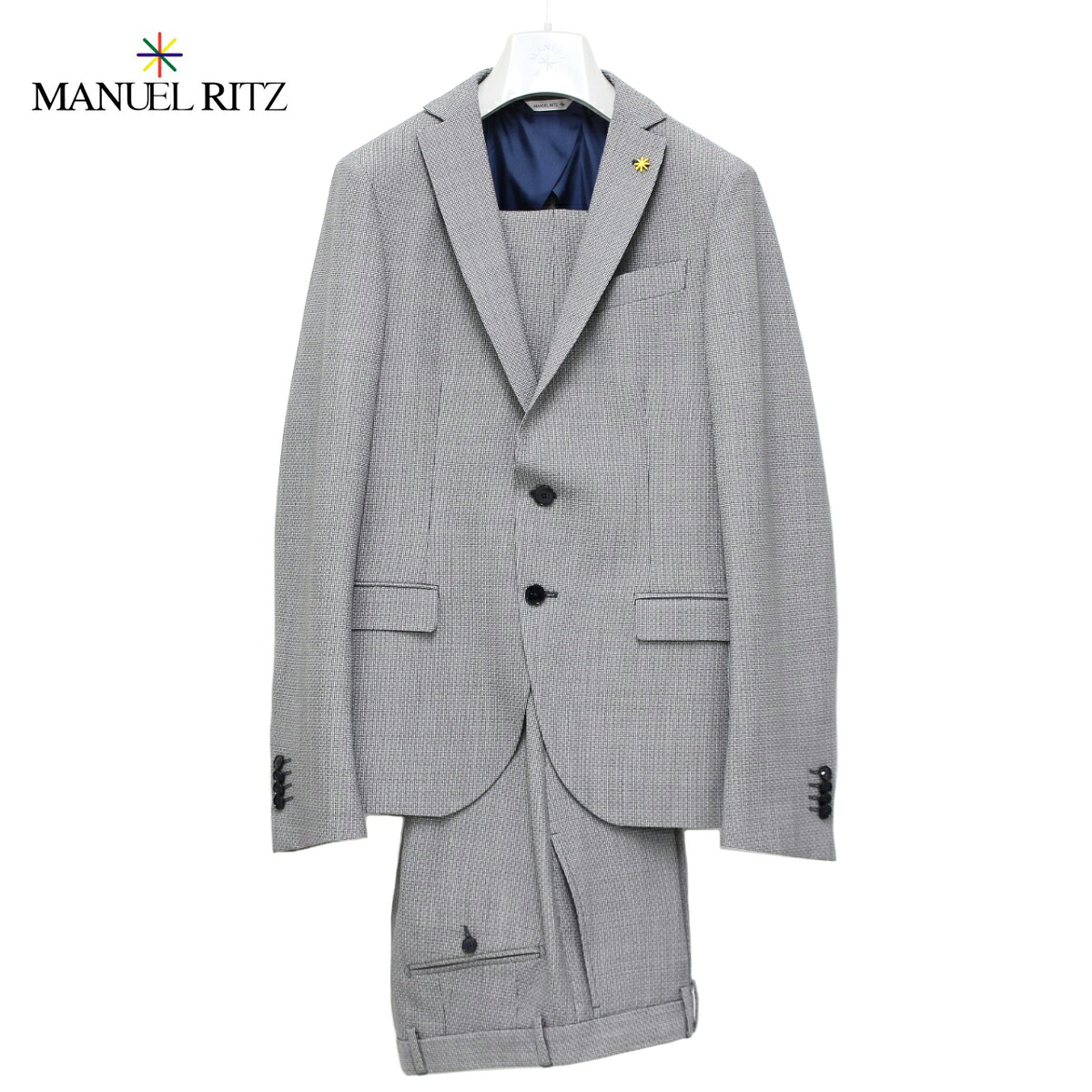 1 MANUEL RITZ マニュエルリッツ グレー 2232A3069S 173096 スーツ｜セレクトショップNEO 店