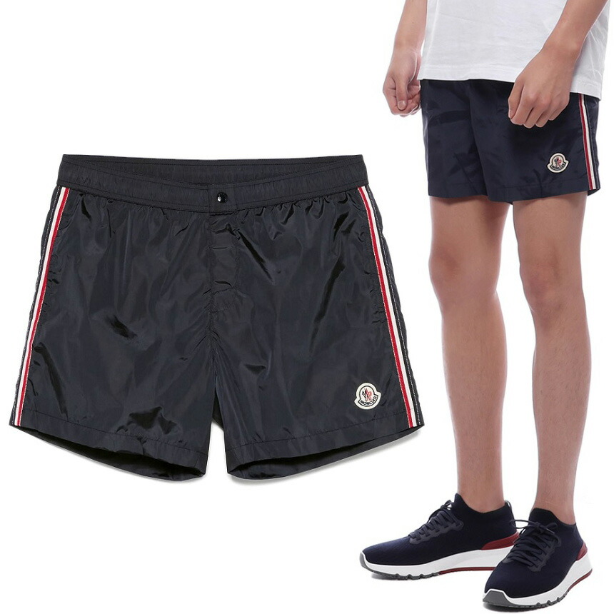 モンクレール　メンズ　ショートパンツ　スイムウェア 楽天市場】MONCLER モンクレール SWIMWEAR ショーツ ショート