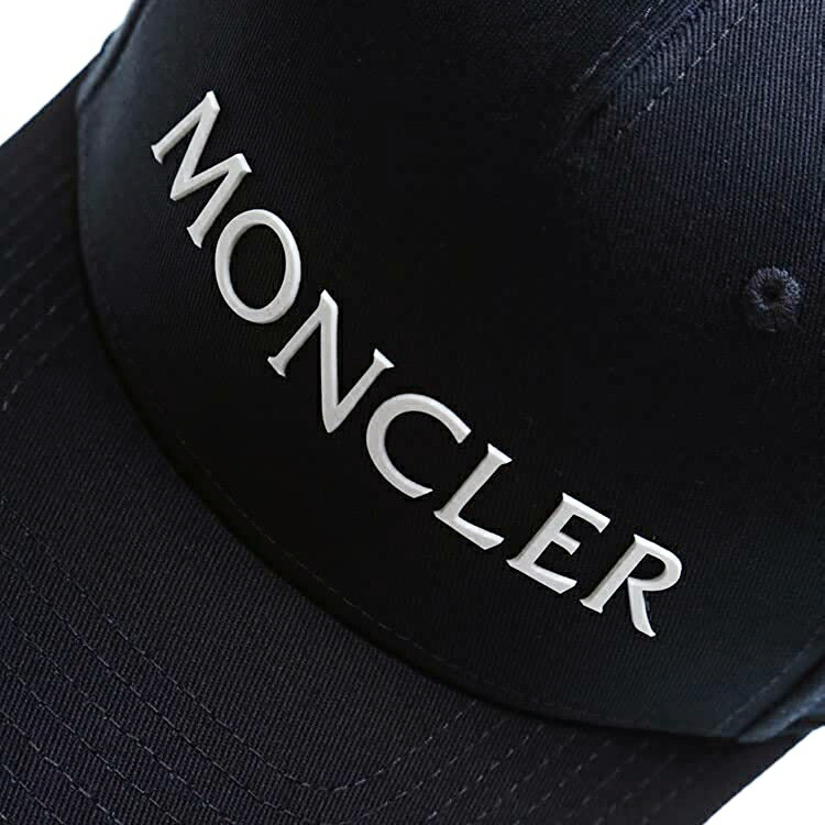 新発売の MONCLER 新品 MONCLER モンクレール キャップ ロゴ 帽子