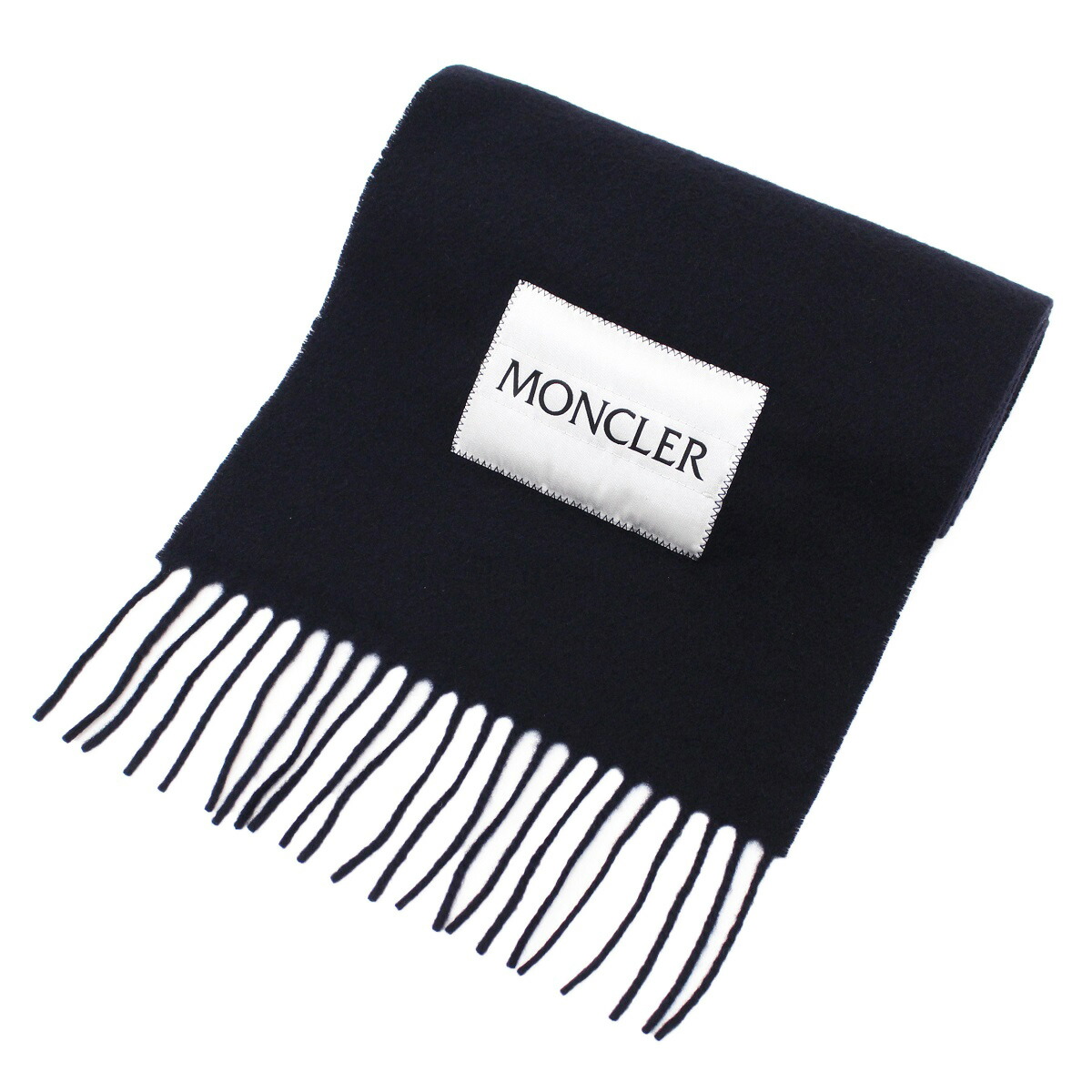 楽天市場】153 MONCLER モンクレール 3C00018 A0152 グレー マフラー