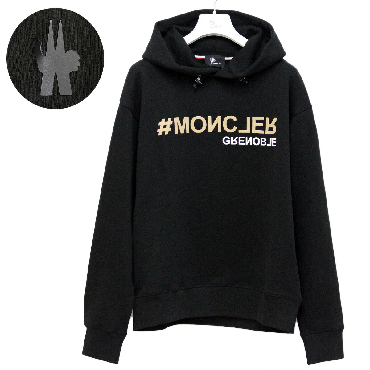 ★【MONCLER GRENOBLE】メンズ★FELPA★ロゴスウェットパーカー MONCLER - サイズM□モンクレール□GRENOBLE□ダウン入り
