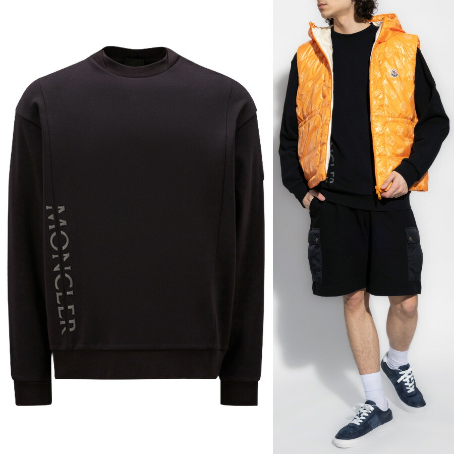 MONCLEモンクレール MAGLIA GIROCOLLO スウェットトレーナー Moncler Maglia Girocollo Sweater Designer Casual Outfits