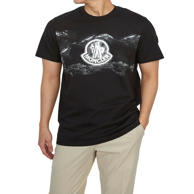 MONCLER｜ (8C00028 89A17 001) Moncler Men's Short Sleeve T-Shirt 8C00028 89A17 001