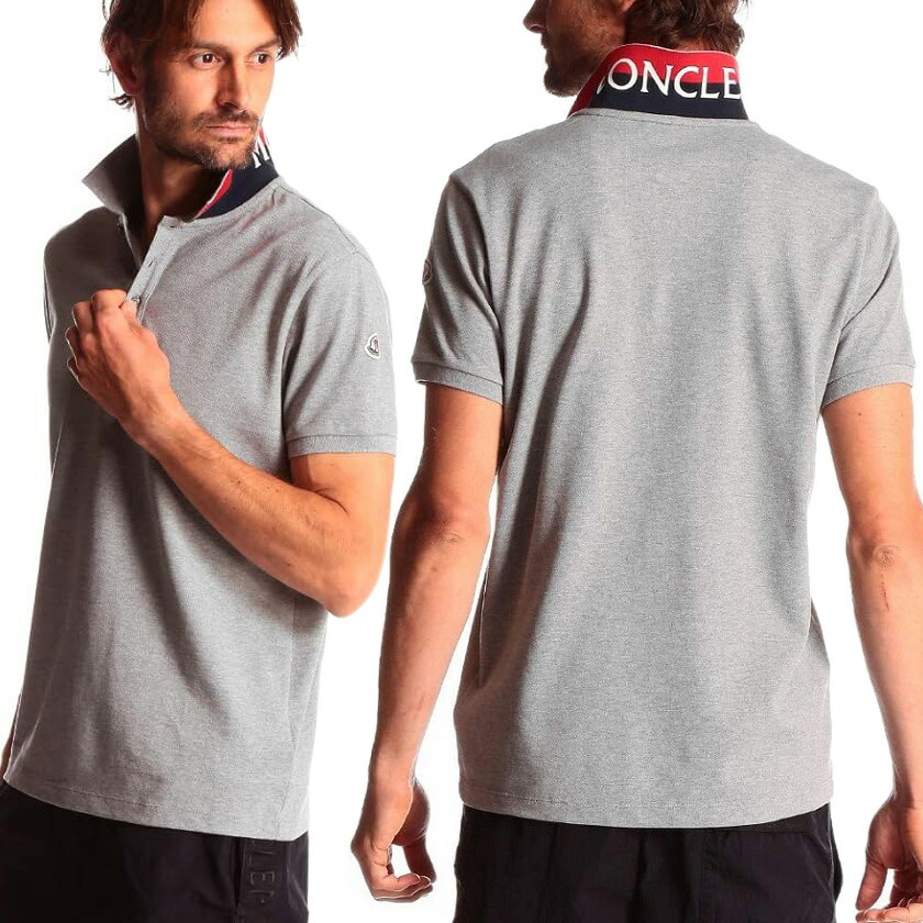 ①⭐️ MONCLER   ポロシャツ　トップス　ブランドロゴパッチやまもと MONCLER モンクレール ポロシャツ レディース 半袖 コットン