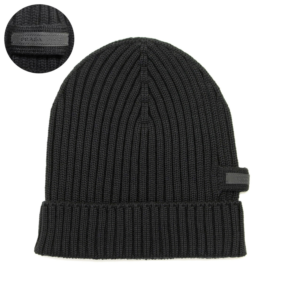 楽天市場】PRADA プラダ ニット帽 1HC390 2DZL レディース