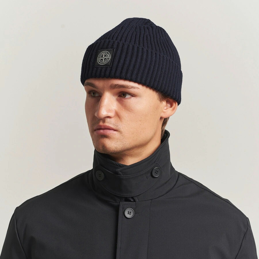 楽天市場】STONE ISLAND ストーンアイランド ニット帽 8115N22C3