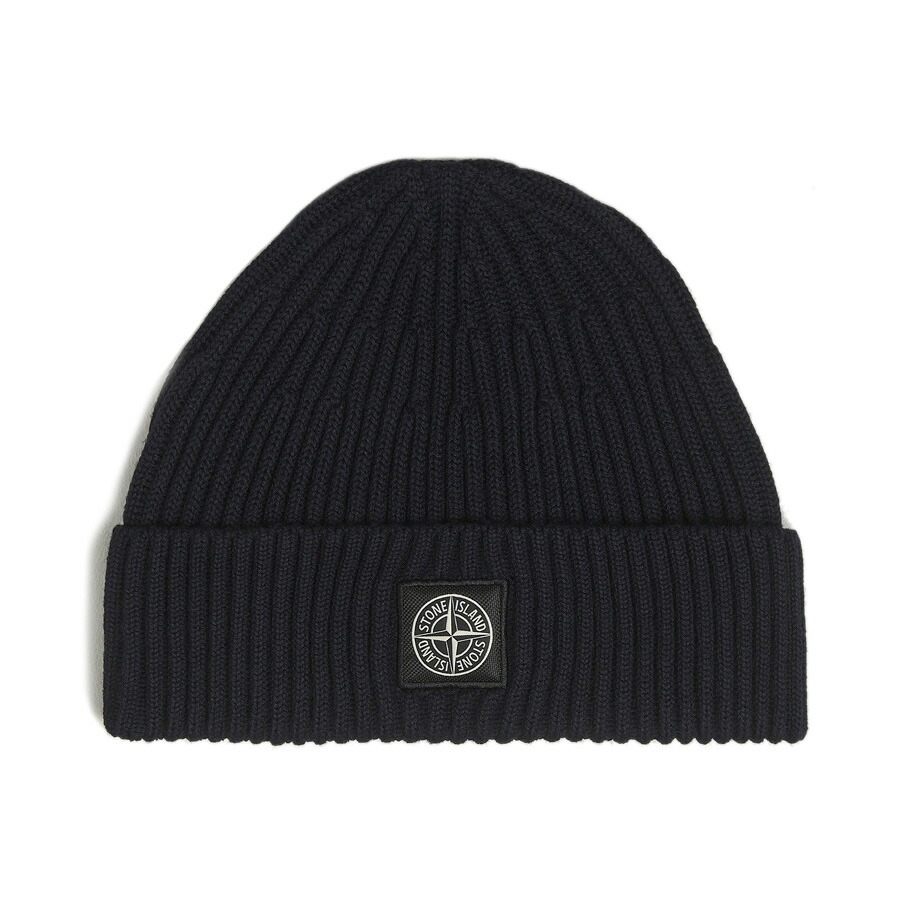 STONE  ブラック ニット帽 楽天市場】STONE ISLAND ストーンアイランド ニット帽 N100002S00C3