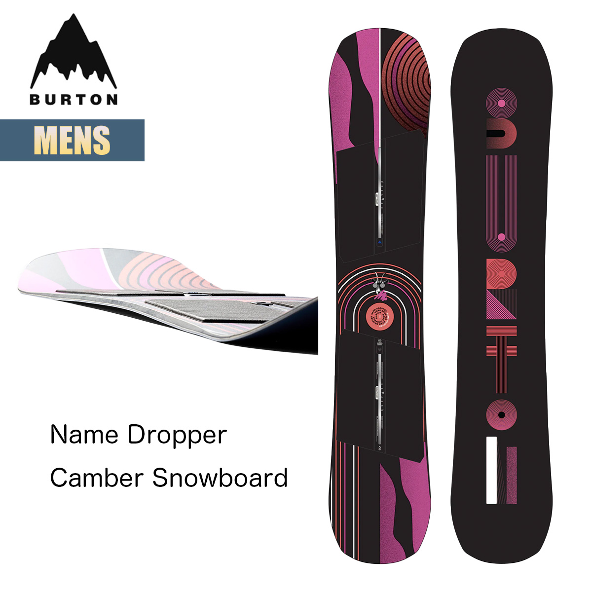 【楽天市場】バートン スノーボード 板 メンズ 23-24 Burton リップ 