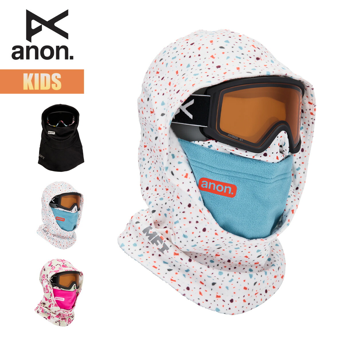 楽天市場】【お買い物マラソンP5倍】アノン ネックウォーマー 25-26