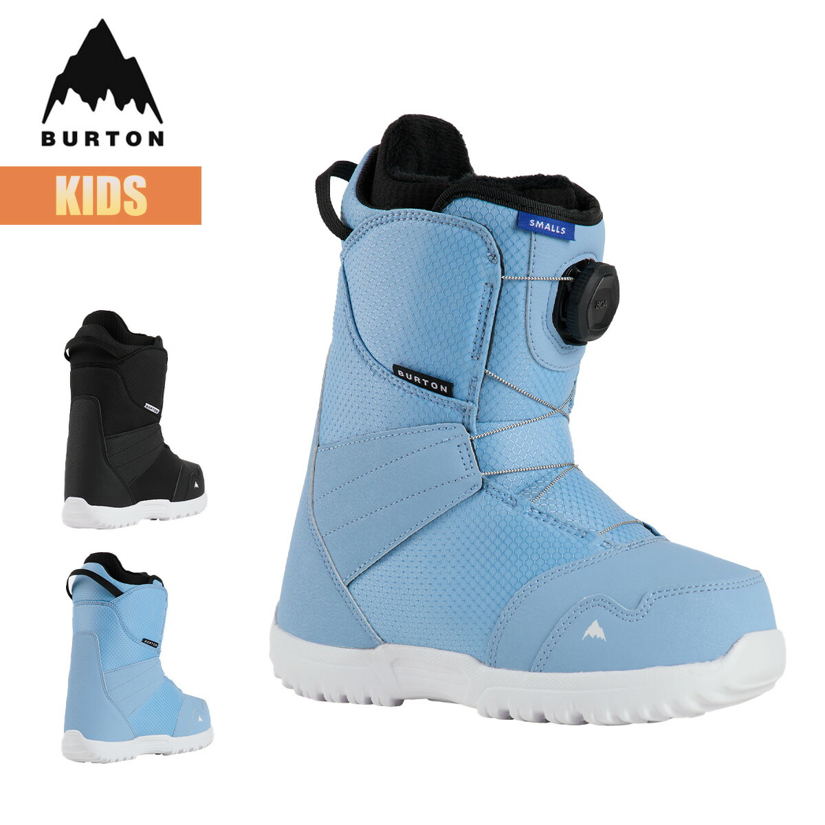 SLQ × BURTON キッズスノーボードブーツセット SLQ × BURTON キッズスノーボードブーツセット SLQ × BURTON