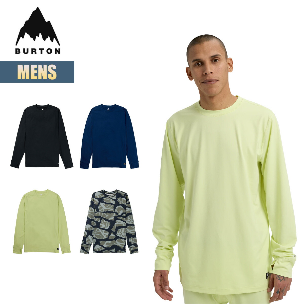 【新品】24メンズ Burton [ak] スローカー メリノ ベースレイヤー メンズ Burton [ak] スローカー メリノ ベースレイヤー パンツ