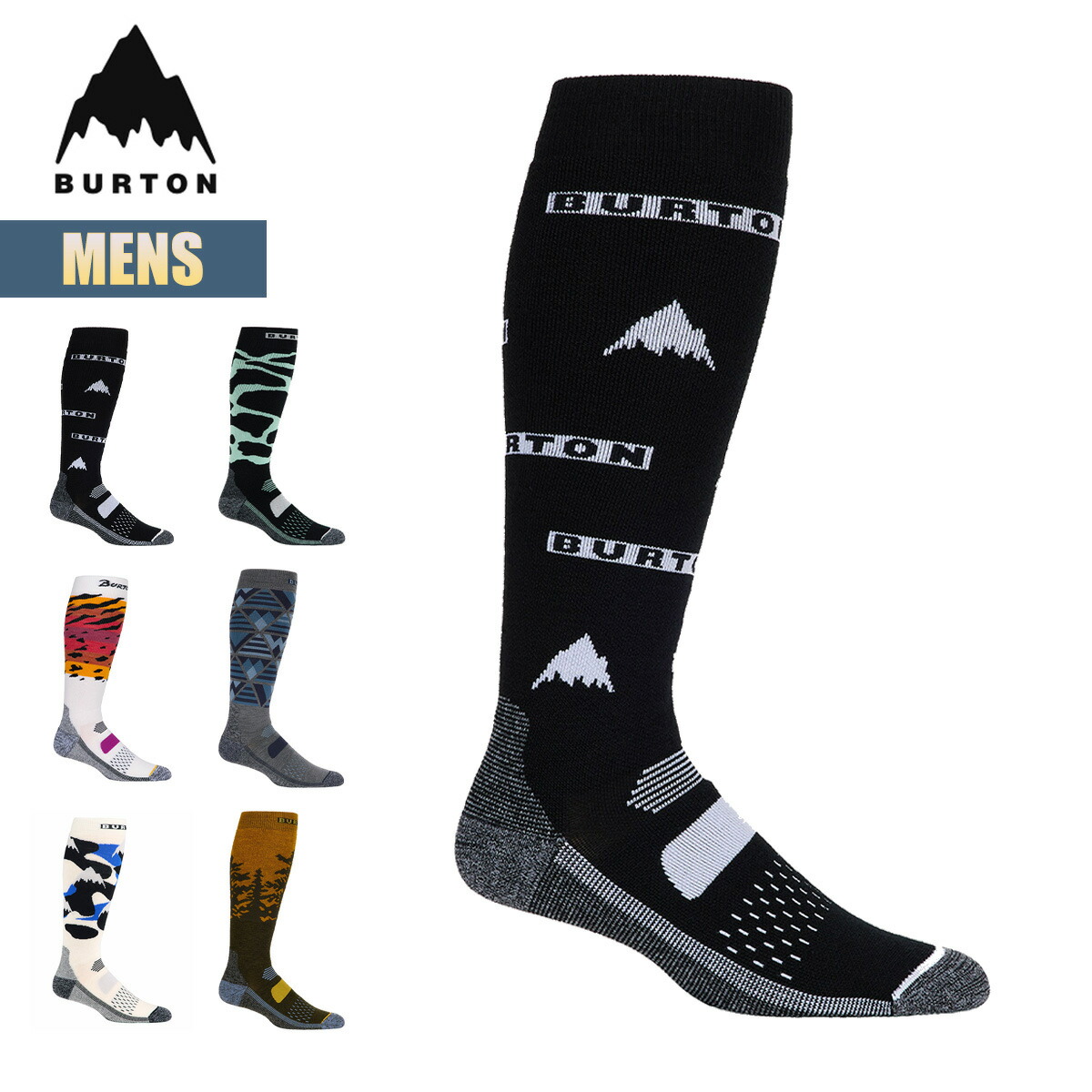 楽天市場】【1月10日限定P10倍】バートン 靴下 メンズ 25-26 Burton