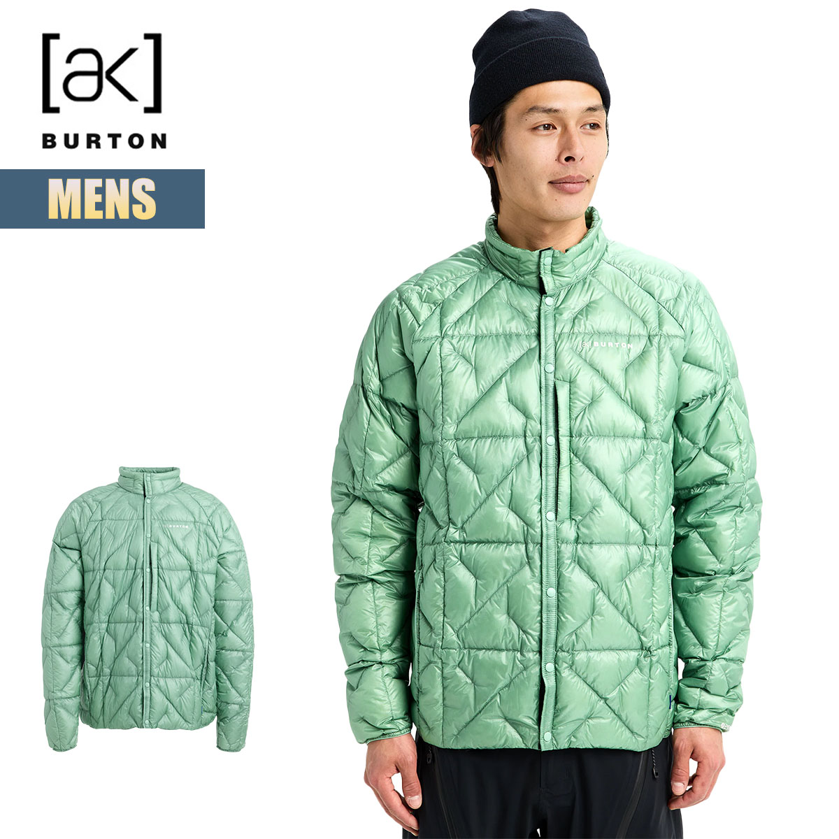 【美品】Burton [ak] ヘリウム ストレッチ インサレーテッド ベスト メンズ Burton [ak] ヘリウム ストレッチ インサレーテッド