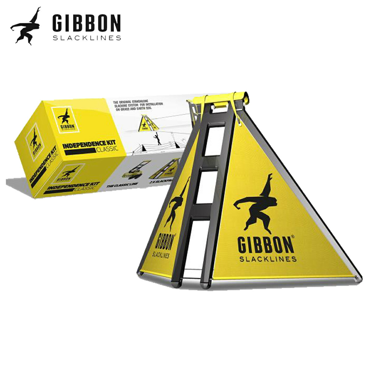 【楽天市場】ギボン スラックライン インディペンデントキット GIBBON SLACKLINE INDEPENDENCE KIT