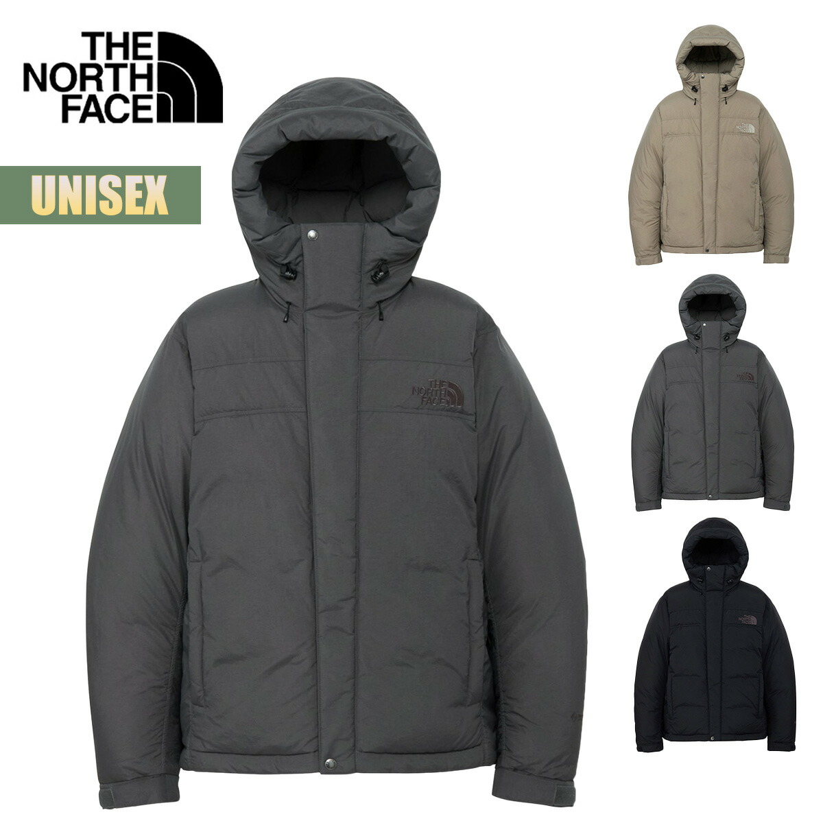 【6/4～6/11 P10倍】北の方人間の顔 上衣 ユニ一発やる THE NORTH FACE オルタレーションバフズジャケット Alteration Buffs Jacket バッフル ゴアテックス アウター はっ水 パッカリング 落ちこむ ボンネット ロゴタイプ 黒いこと 薄墨色 ベージュ ND92564 2025 FW 定め事品