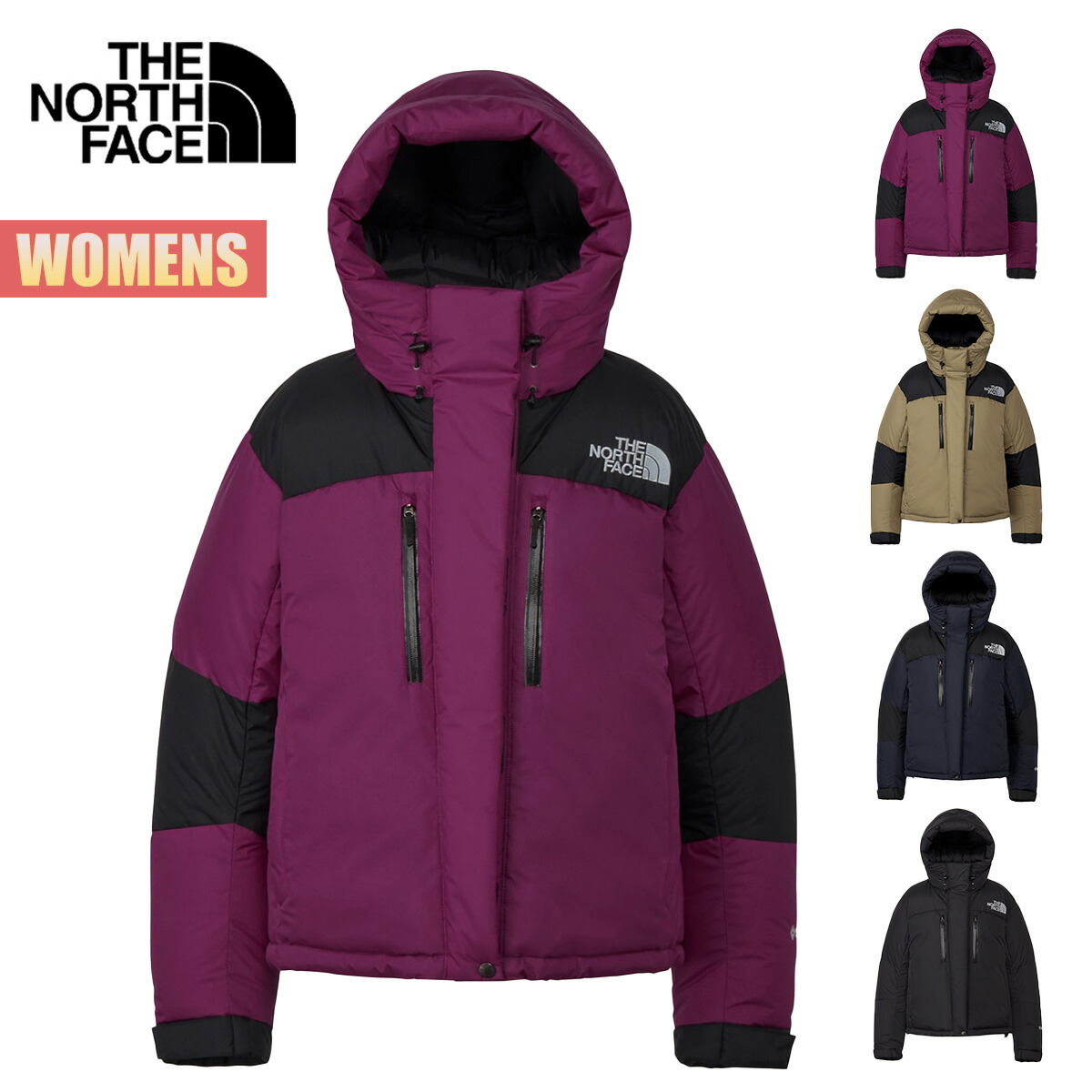【6/4～6/11 P10倍】北の方人間の顔 落ち込む上衣 レディース THE NORTH FACE ショートバルトロライトジャケット Short Baltro Light Jacket アウター 防寒 遠赤外線 アウトドア ウィメンズ 黒いこと ベージュ 米国海軍 サクラ色 NDW92551 2025 FW 秋冬 定まり品
