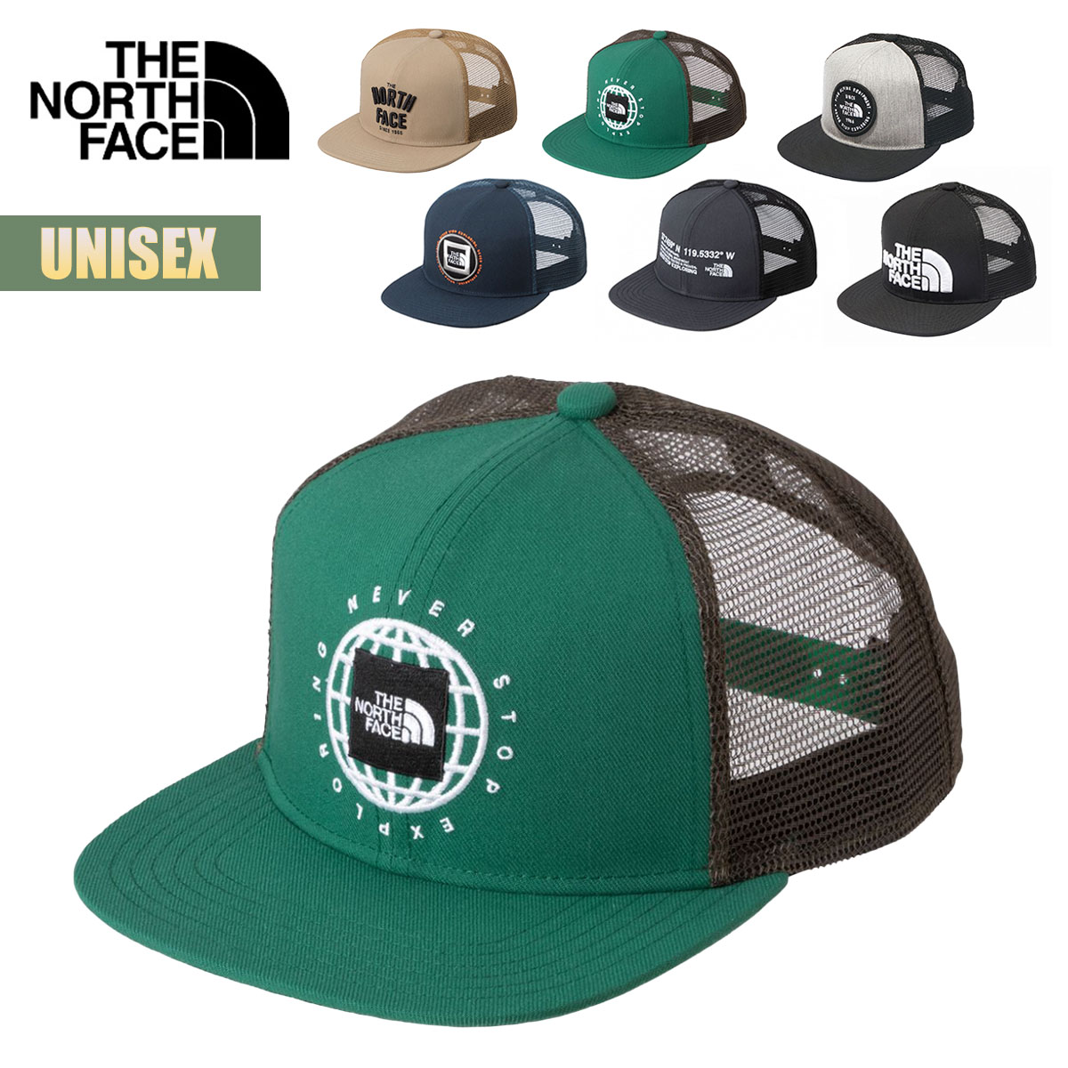 24SS】UNISEX NEW ERA パンチングメッシュキャップ ネイビー