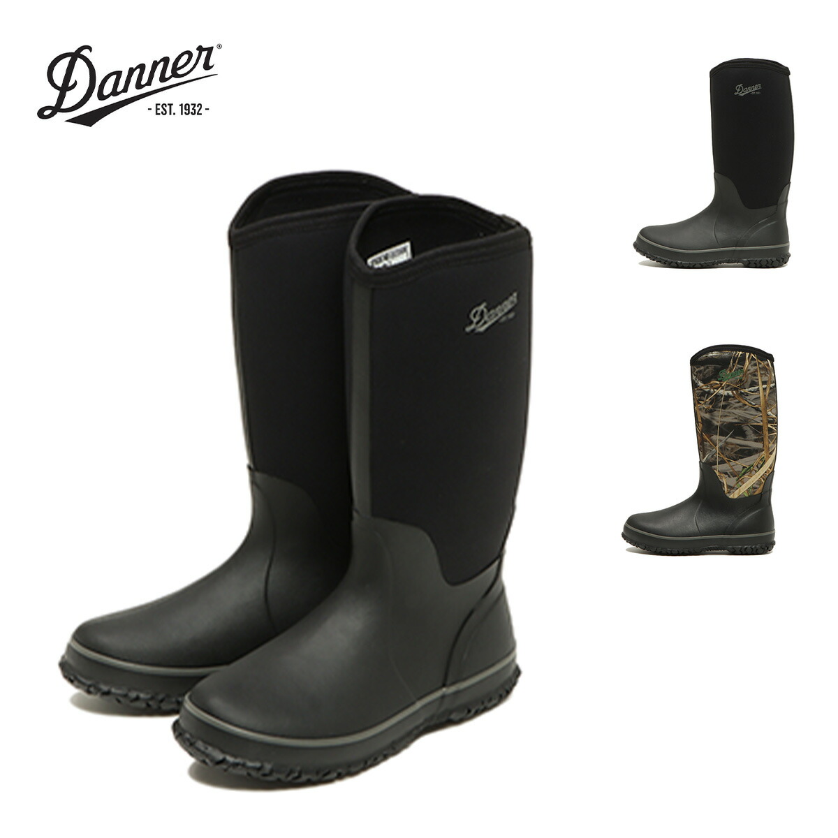 楽天市場】ダナー Danner RUBBER BOOTS ラバーブーツ (ブラック(25cm