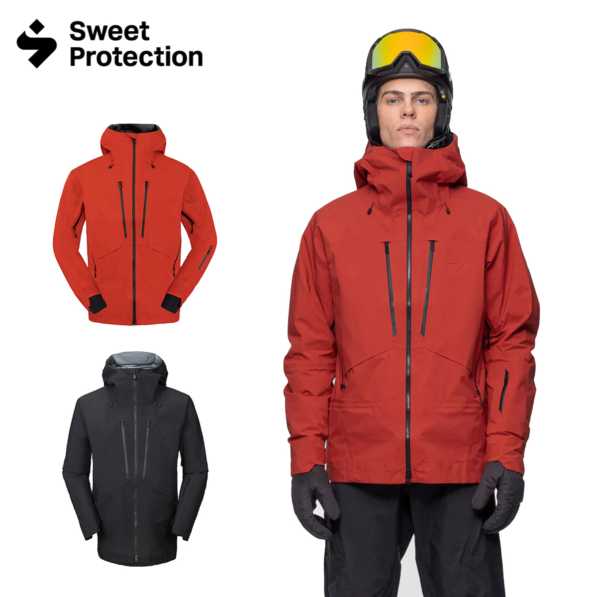 美品Sweet Protectionスウィートプロテクション　フリース　メンズS Supernaut GTX Infinium Jacket Mens -SweetProtection