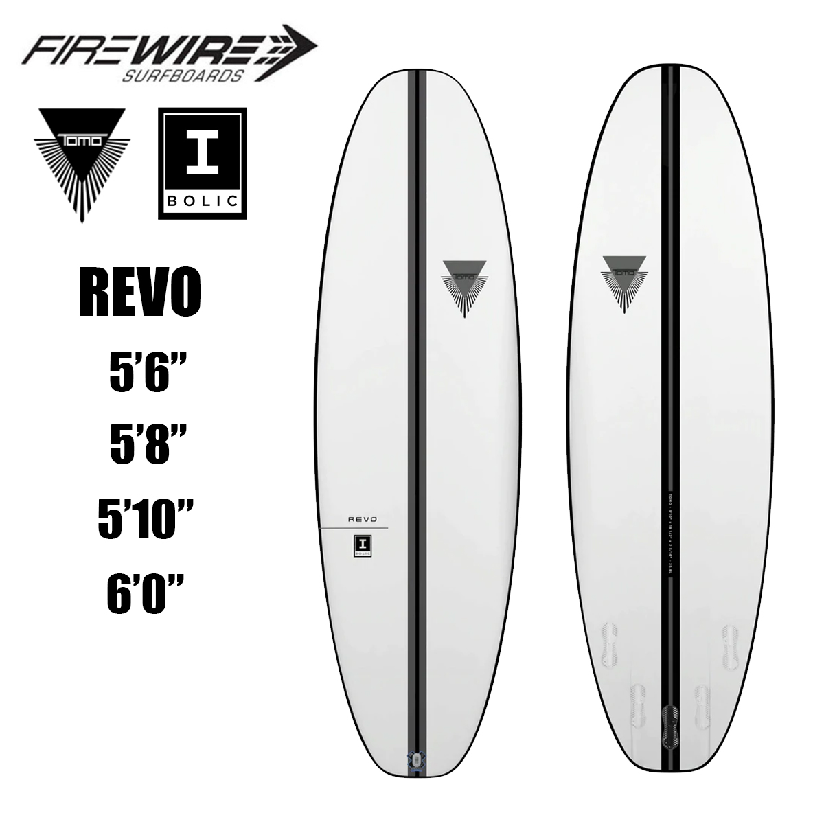 楽天市場】ファイヤーワイヤー サーフボード レボ FIREWIRE SURFBOARDS