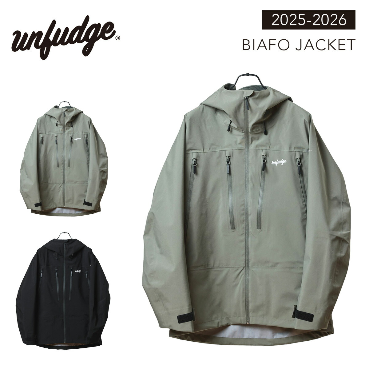 アンファッジ unfudge スノーボードウェア プルオーバー L スノーボード