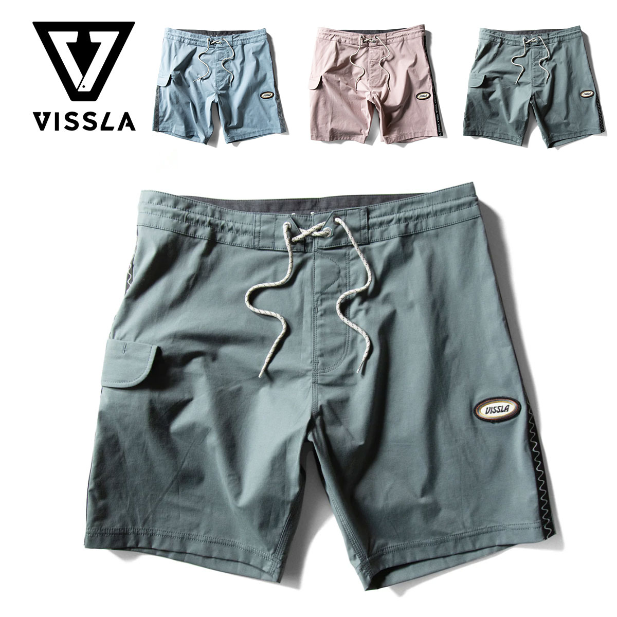 新品未使用　vissla ボードショーツ 楽天市場】ヴィスラ ボードショーツ メンズ VISSLA アロハ