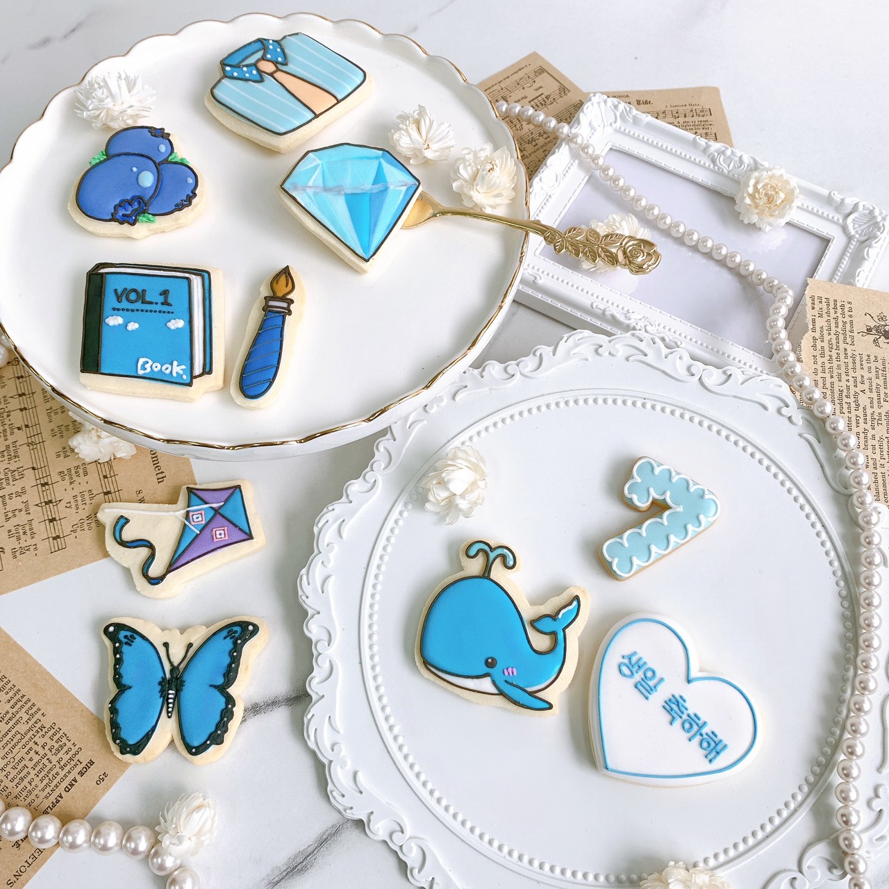 楽天市場】～オレンジ推し～ アイシングクッキー セット 《数字(2桁