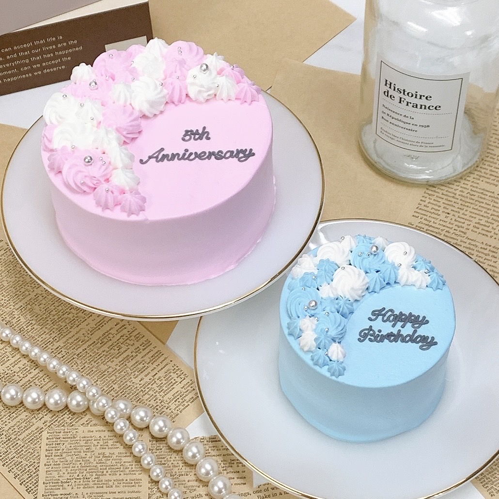 ソフトフラワーセンイルケーキ 6号（18cm）【 誕生日ケーキ センイルケーキ かわいい おしゃれ お祝い 記念日 インスタ映え お花 フラワー ケーキ スイーツ ホールケーキ おもしろ ケーキ サプライズ ケーキ ギフト プレゼント 贈り物 】