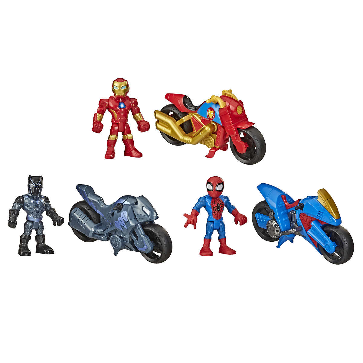 楽天市場 マーベル アベンジャーズ ヒーロー モーターサイクル 3個セット バイク Marvel Superhero Adventures キッズコスメのプチハート