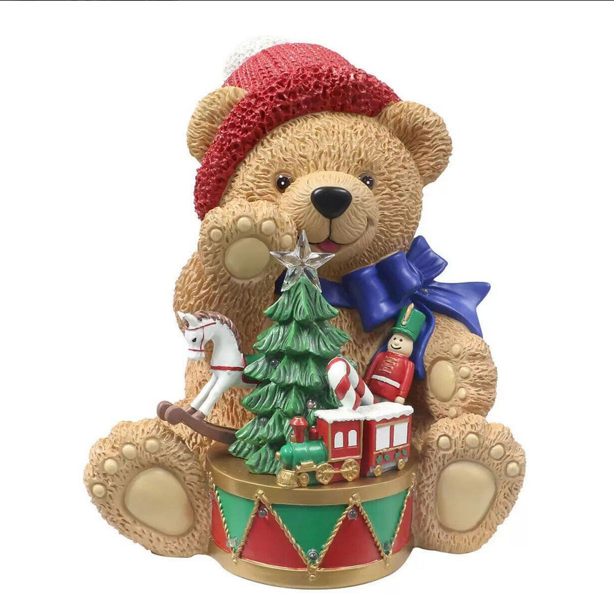 楽天市場】【送料無料】テディベア クリスマス デコレーション