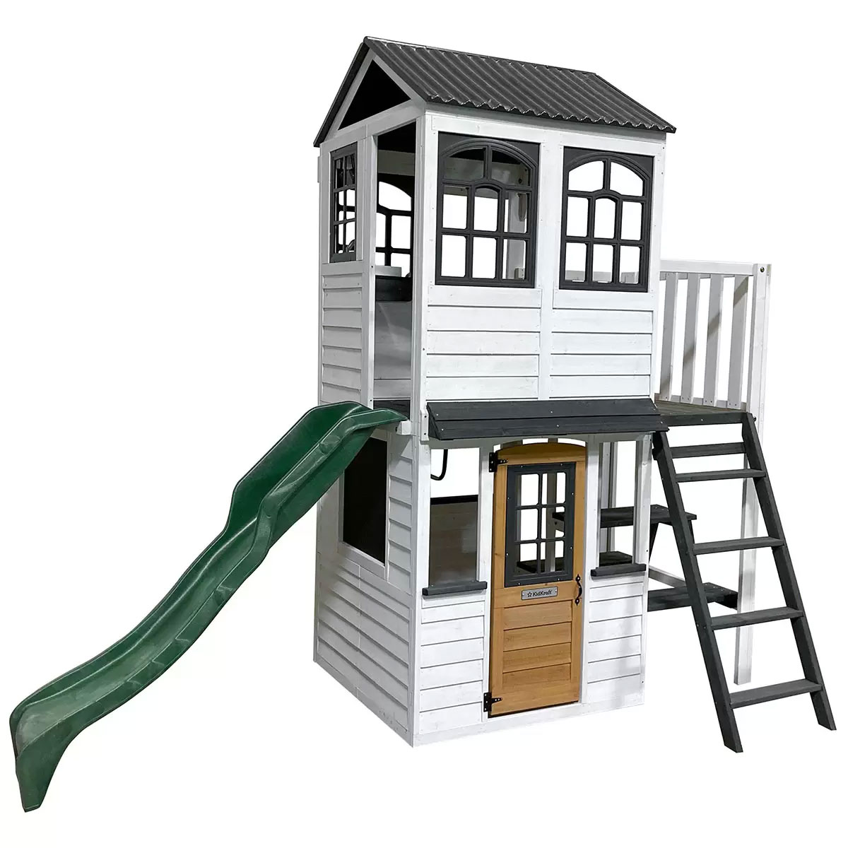 22 新作 キッドクラフト屋外遊具 大型 すべり台 ベンチ テーブル キッチン Kidkraft Woodland View Playhouse Www Eccont Com Br