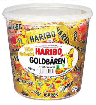 rtor | Rakuten Global Market: HARIBO Haribo bucket (980/100 bag) Gummi ...