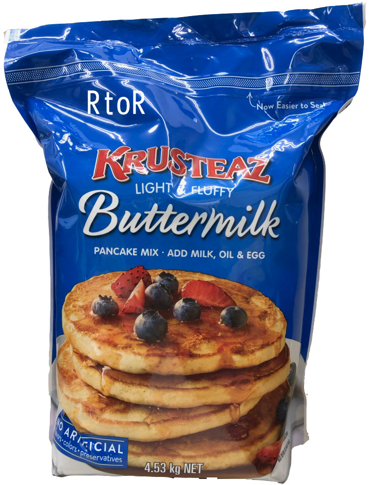 送料無料 袋入り 【SALE／91%OFF】 KRUSTEAZ Butter 特価商品 milk パンケーキミックス Pancake ホットケーキミックス Mix 4.53kg