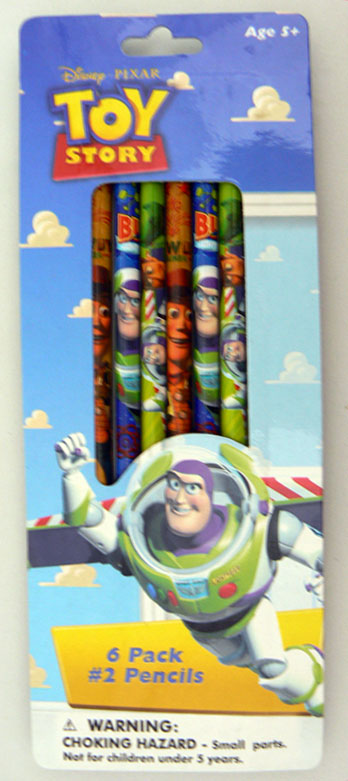 楽天市場】えんぴつ 鉛筆 2B 丸軸 トイストーリー 10本入り