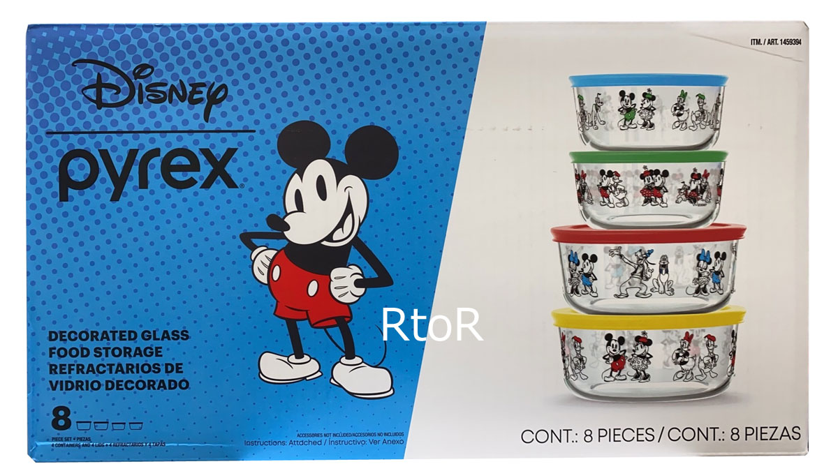 Pyrex ディズニー　スターウォーズ　保存容器 Amazon｜Pyrex ガラス食品保存容器8点セット 4カップ&3カップ