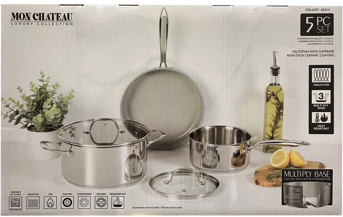 楽天市場】【送料無料】モンシャトー ステンレス クックウェアー