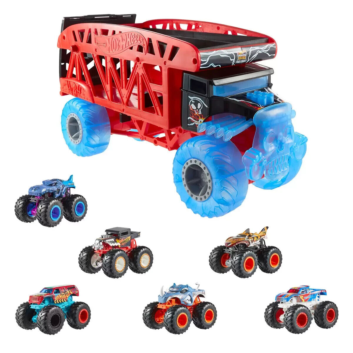 新品　Mattel ホットウィール モンスター ハウラー モンスタートラック Hot Wheels ホットウィールズ モンスター ハウラートラック 6台