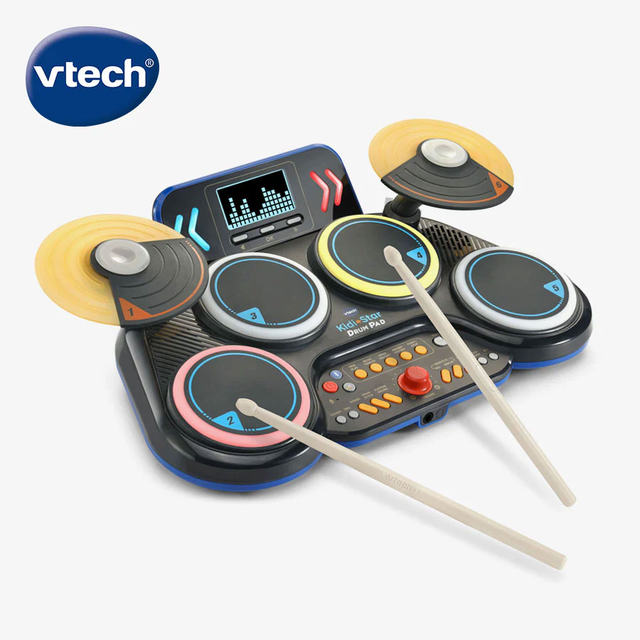 楽天市場】【送料無料】vtech キディスター ドラムキット Kidi
