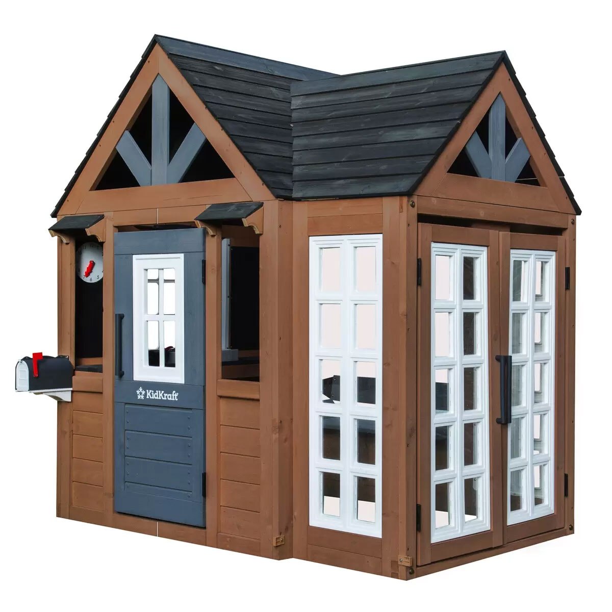 プレイハウス　木製 プレイハウス 木製 大きな家 モダン アウトドア 大型遊具 庭