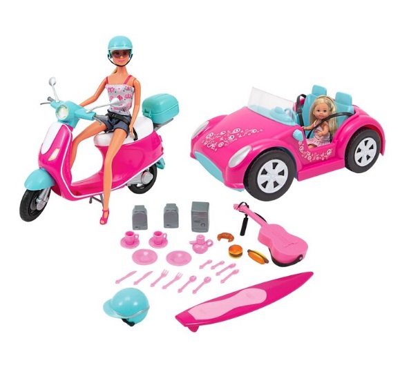 楽天市場】日本未発売！ダッフィーやシェリーメイが乗れるバイク