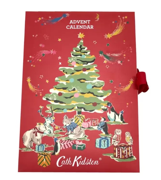 送料無料 キャスキッドソン 蛾眉 アドベントカレンダー Cath Kidston クリスマスをカウントダウン Musiciantuts Com