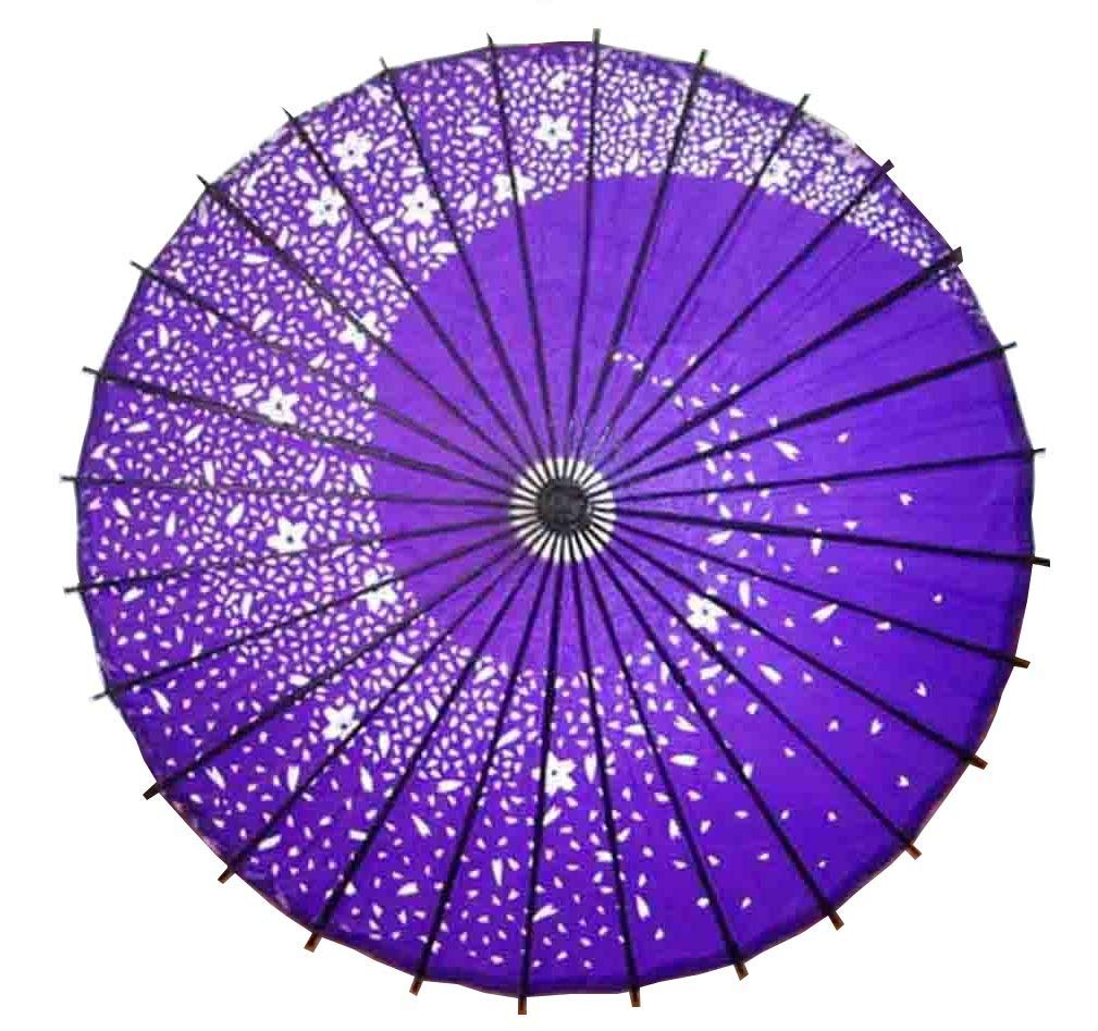 楽天市場】踊り傘 和傘 桜吹雪 直径84cm（赤・紅色）日本式 伝統